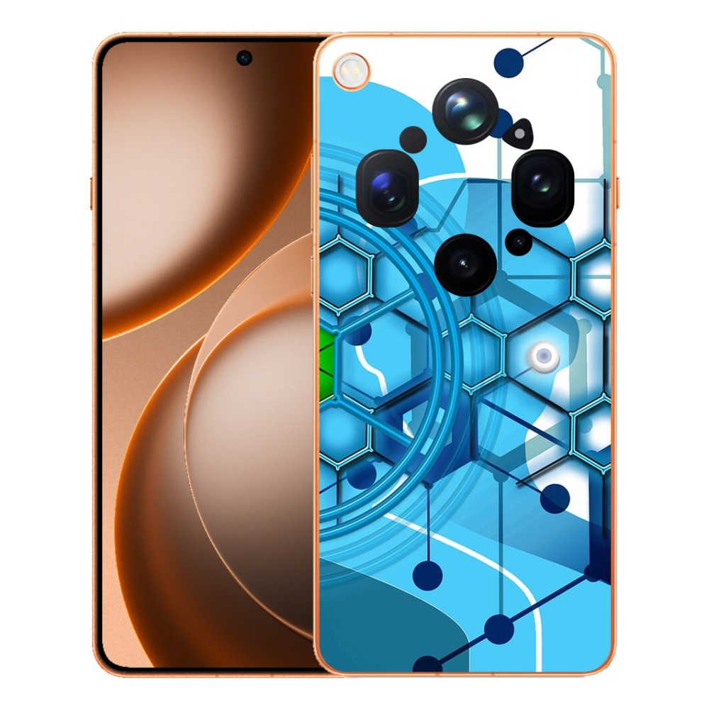 mmCase gél tok az Oppo Find X9 Ultra-hoz – absztrakt minta 2
