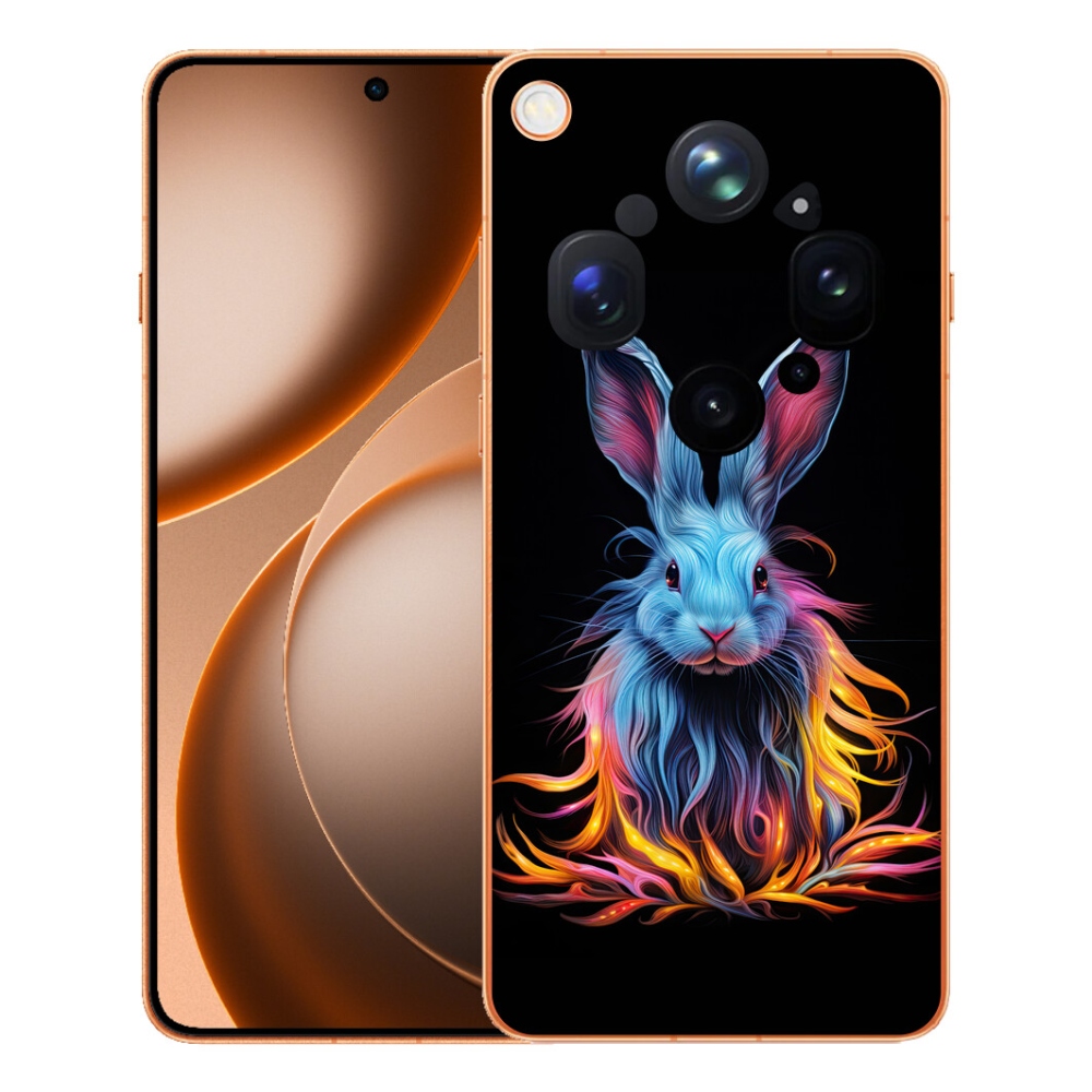 mmCase géltok az Oppo Find X9 Ultra-hoz – absztrakt nyúl