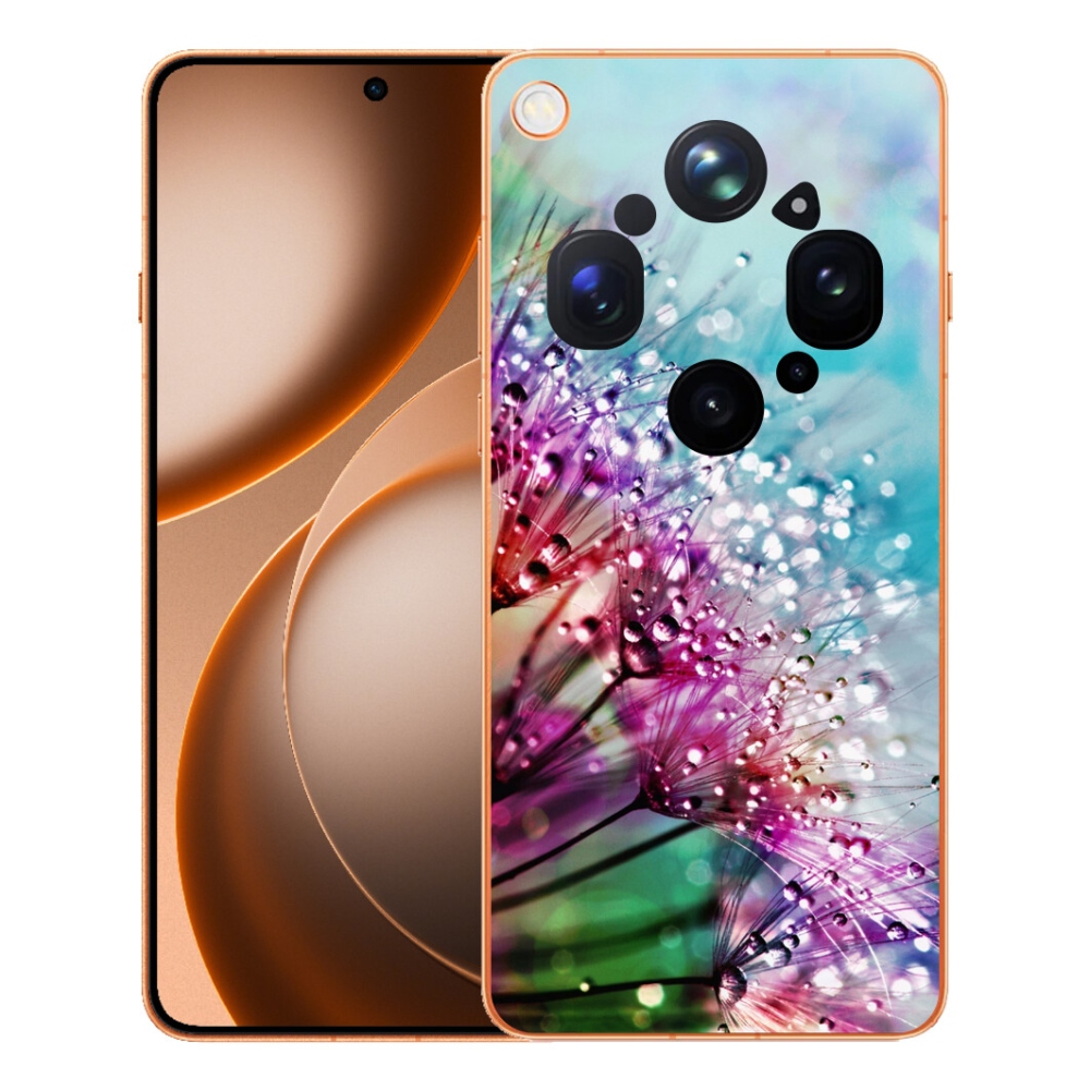 mmCase gél tok az Oppo Find X9 Ultra-hoz – színes virágok