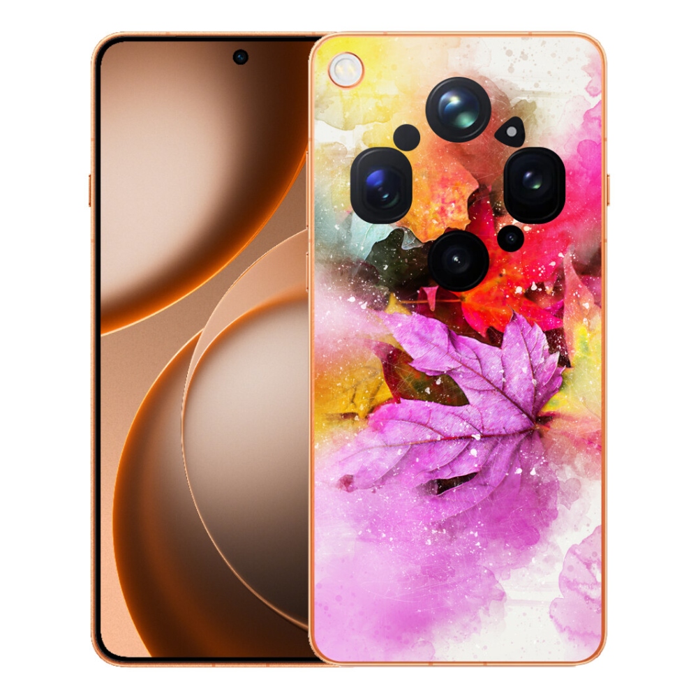 mmCase géltok az Oppo Find X9 Ultra-hoz – színes levelek