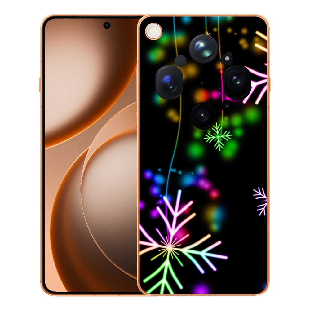 mmCase géltok az Oppo Find X9 Ultra-hoz – színes hópelyhek