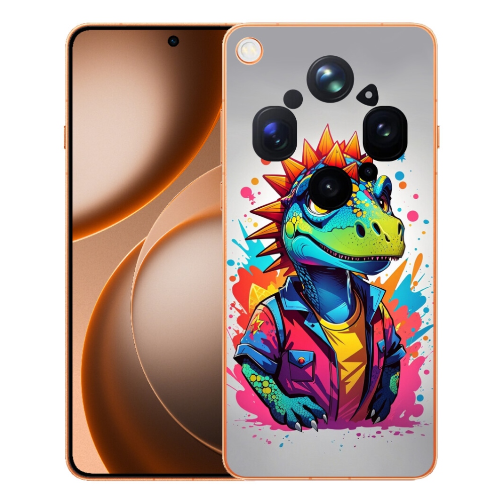 mmCase géltok az Oppo Find X9 Ultra-hoz – színes dinoszaurusz
