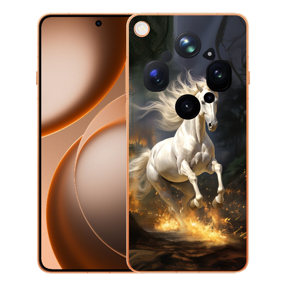 mmCase géltok az Oppo Find X9 Ultra-hoz – fehér ló 2