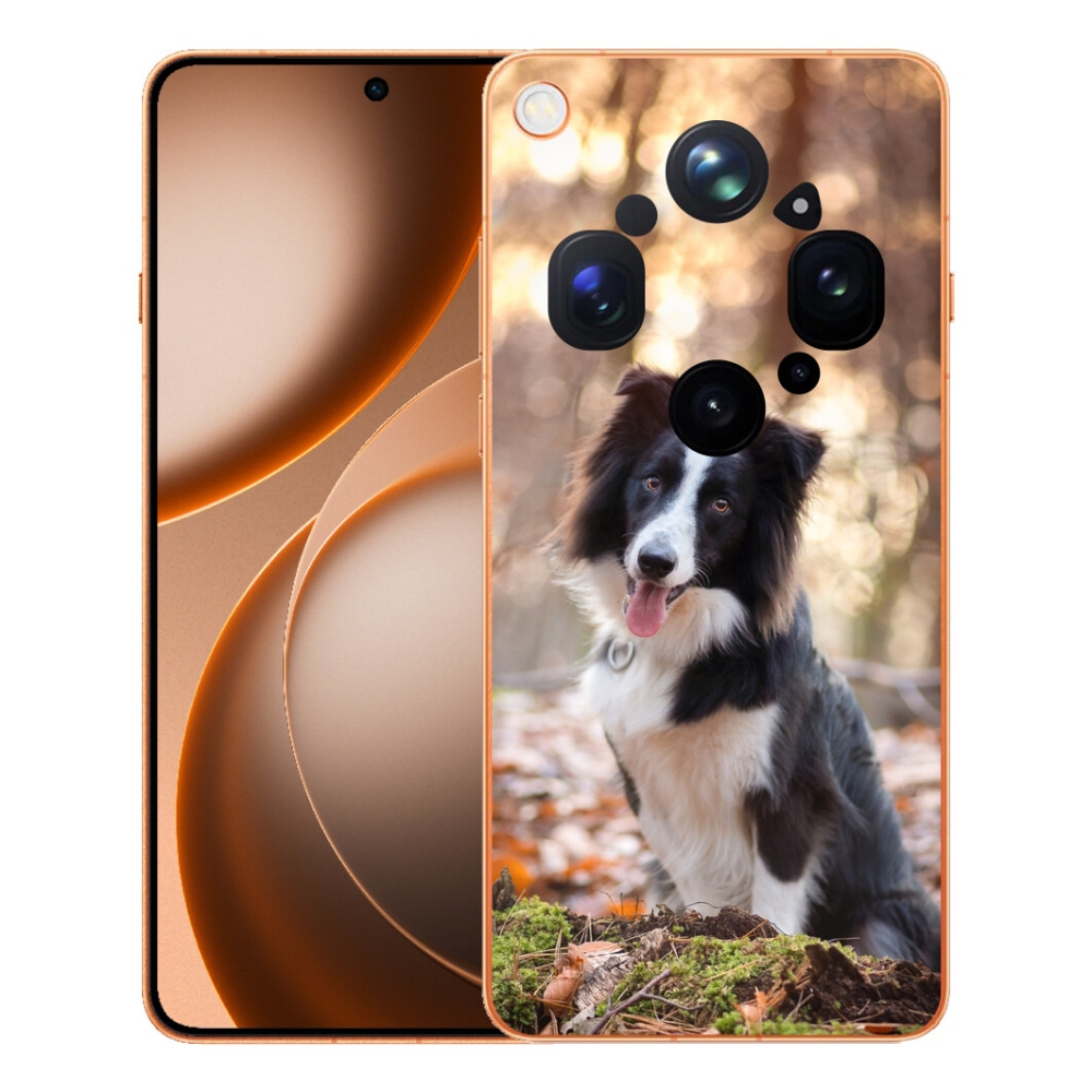 mmCase gél tok az Oppo Find X9 Ultra-hoz – border collie 1