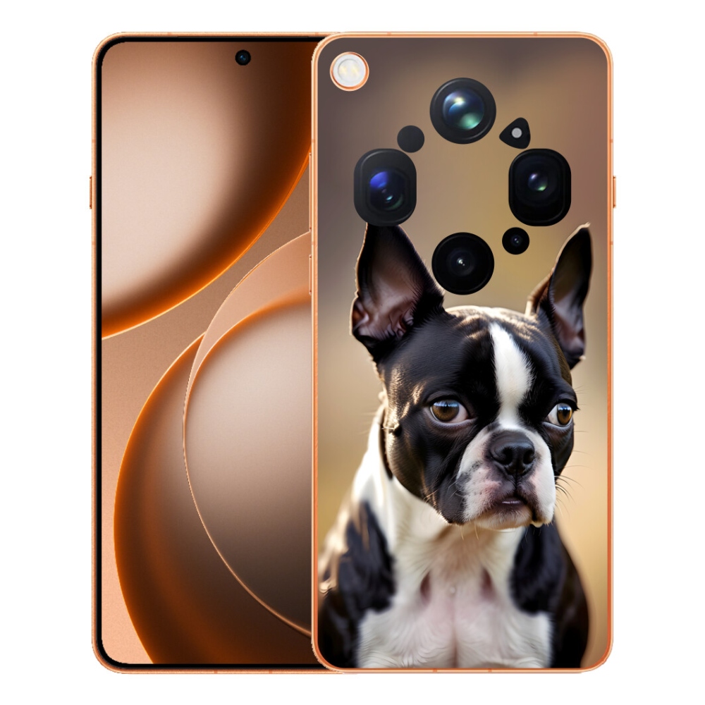 mmCase gél tok az Oppo Find X9 Ultra-hoz – bostoni terrier