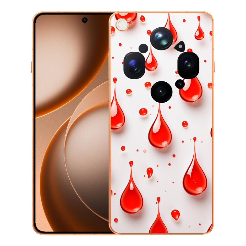 mmCase géltok az Oppo Find X9 Ultra-hoz – piros cseppek