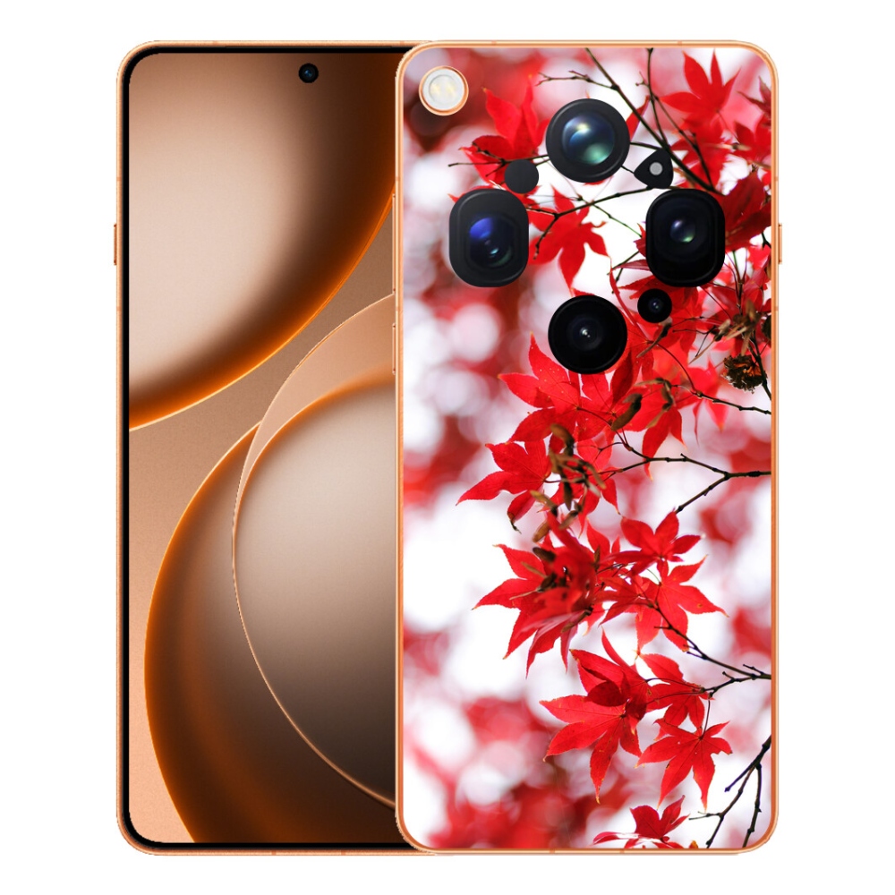 mmCase géltok az Oppo Find X9 Ultra-hoz – vörös levelek