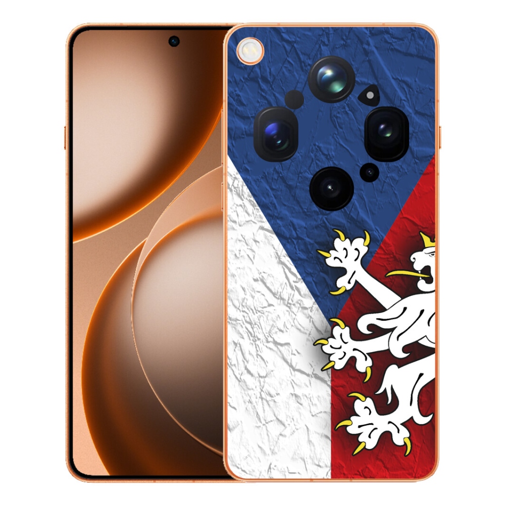 mmCase gél tok az Oppo Find X9 Ultra-hoz – cseh zászló 1
