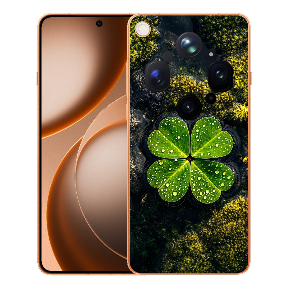 mmCase géltok az Oppo Find X9 Ultra-hoz – négylevelű lóhere