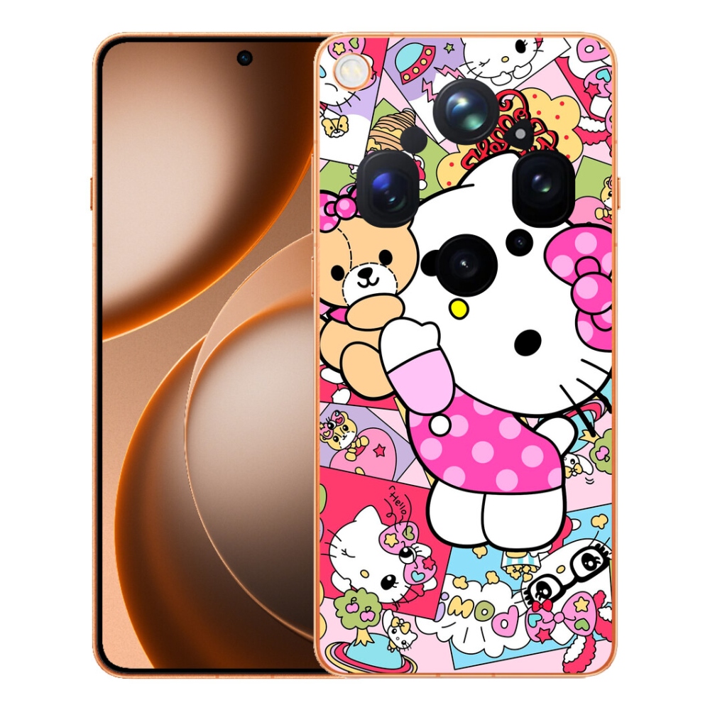 mmCase géltok az Oppo Find X9 Ultra-hoz – aranyos cica