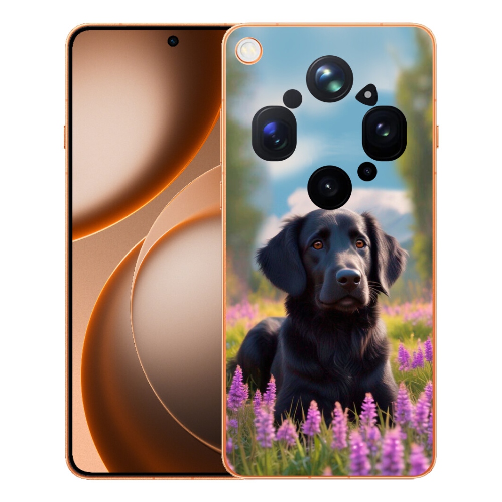 mmCase gélhuzat az Oppo Find X9 Ultra-hoz – elegáns fekete retriever