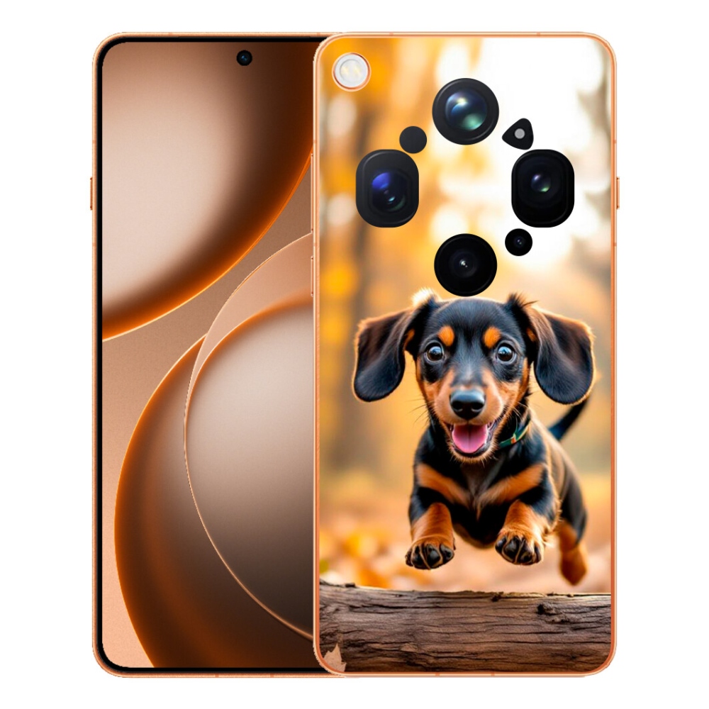 mmCase gél tok az Oppo Find X9 Ultra-hoz – dachshund 2