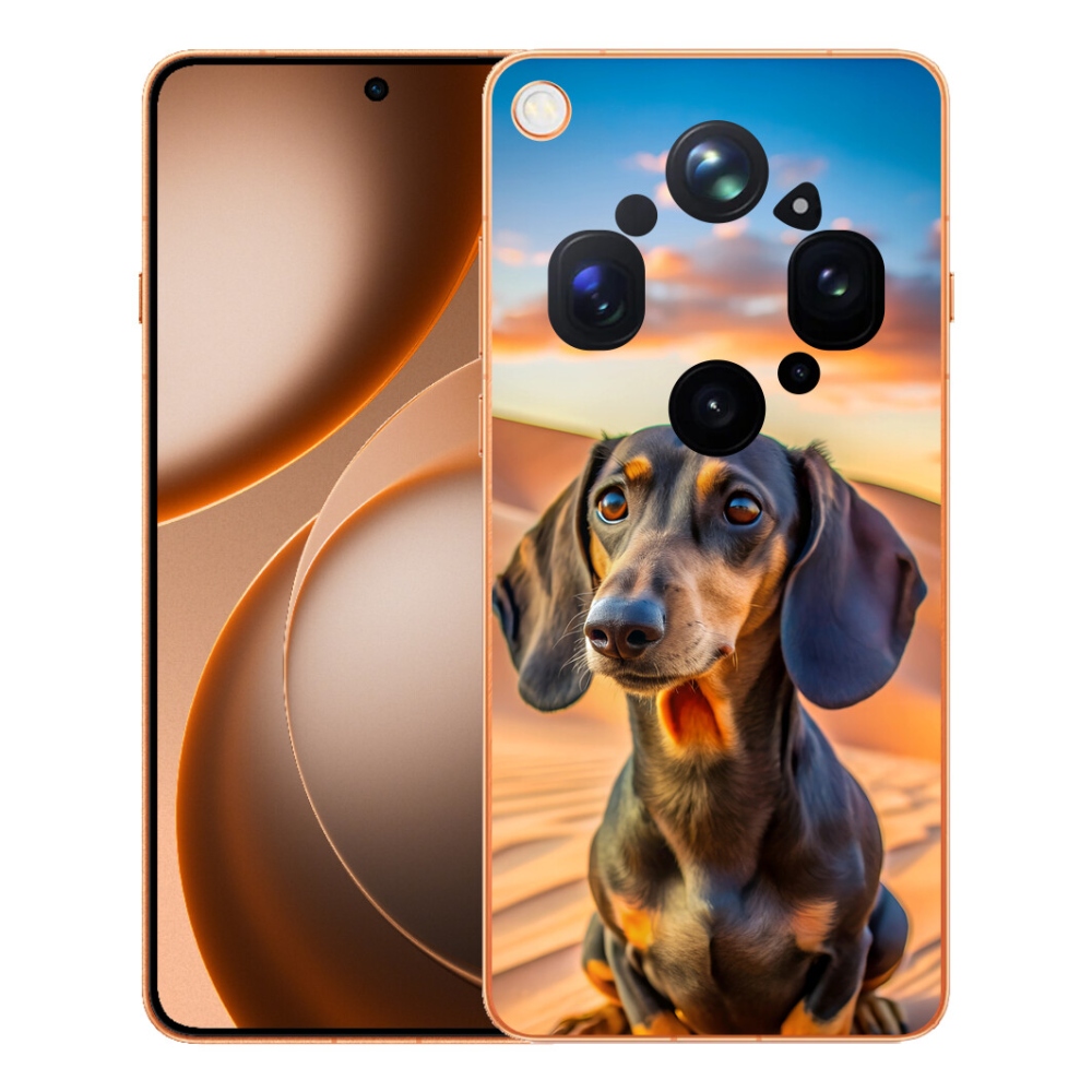 mmCase gél tok az Oppo Find X9 Ultra-hoz – dachshund 3 
