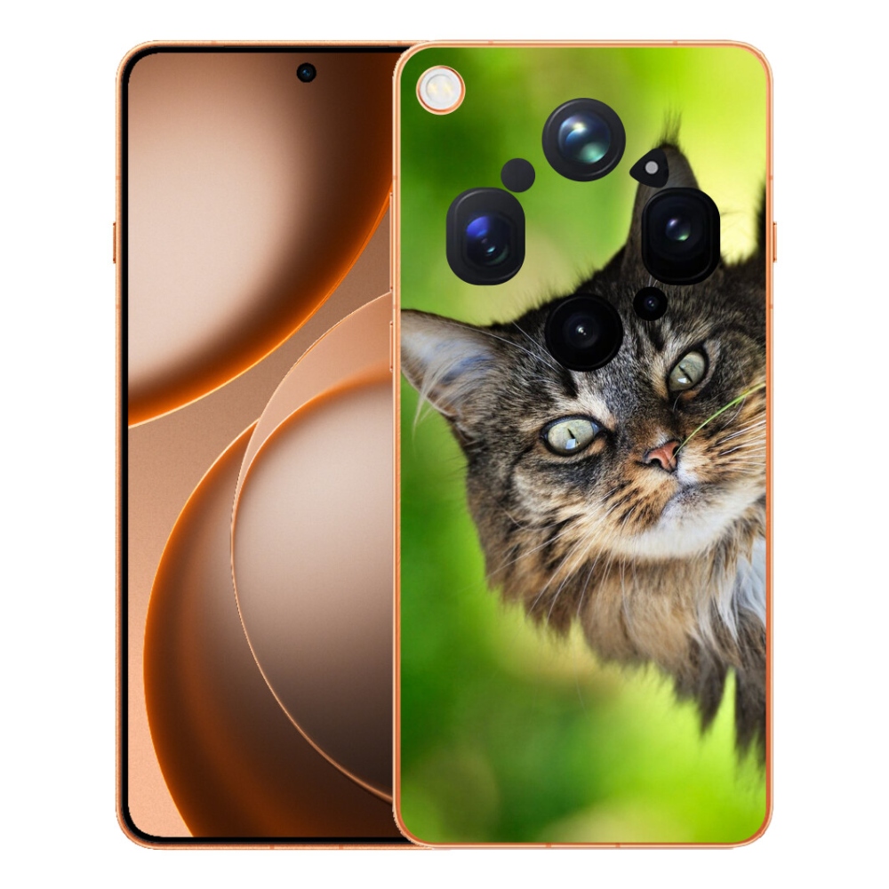 mmCase gél tok az Oppo Find X9 Ultra-hoz – macska 3