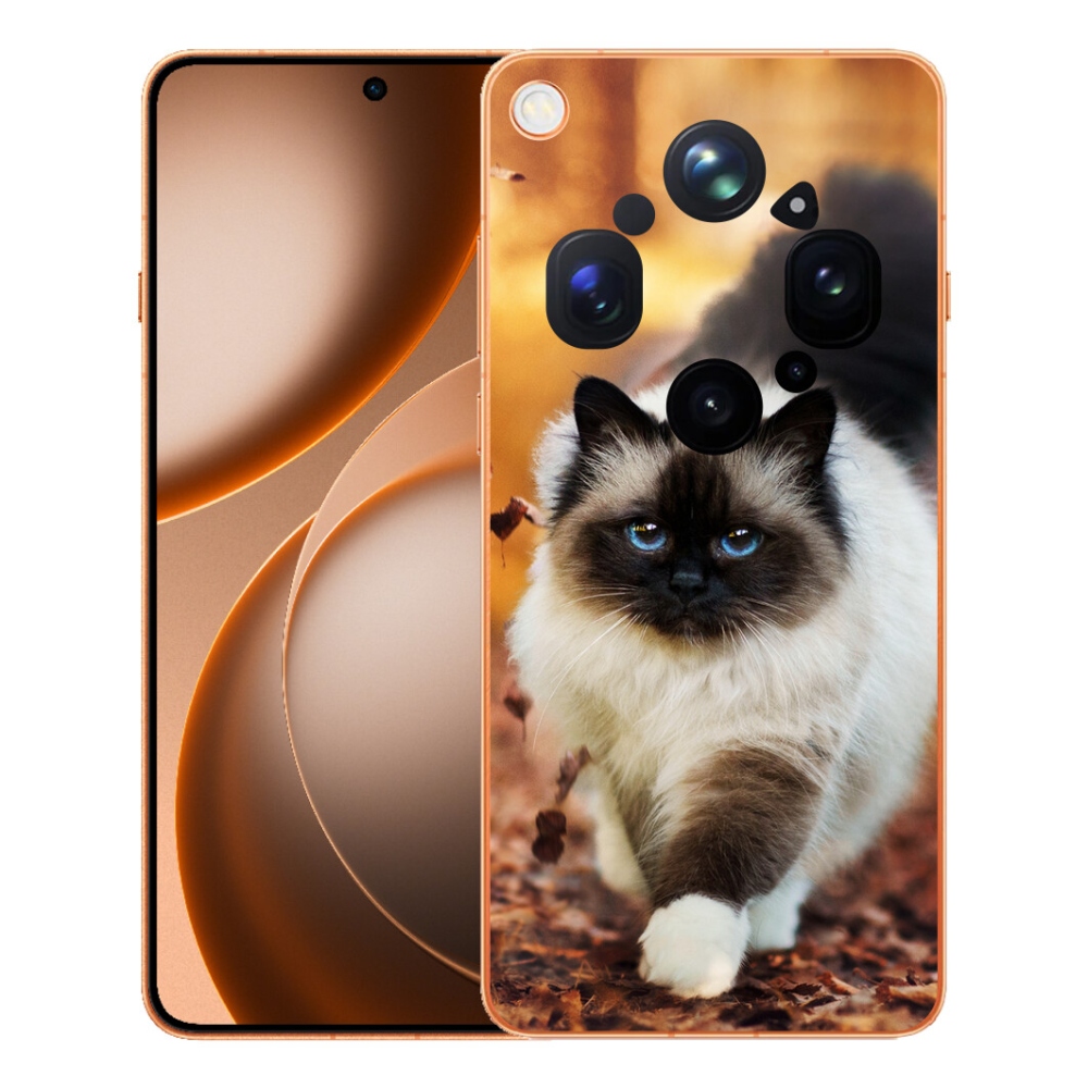 mmCase gélhuzat az Oppo Find X9 Ultra-hoz – macska