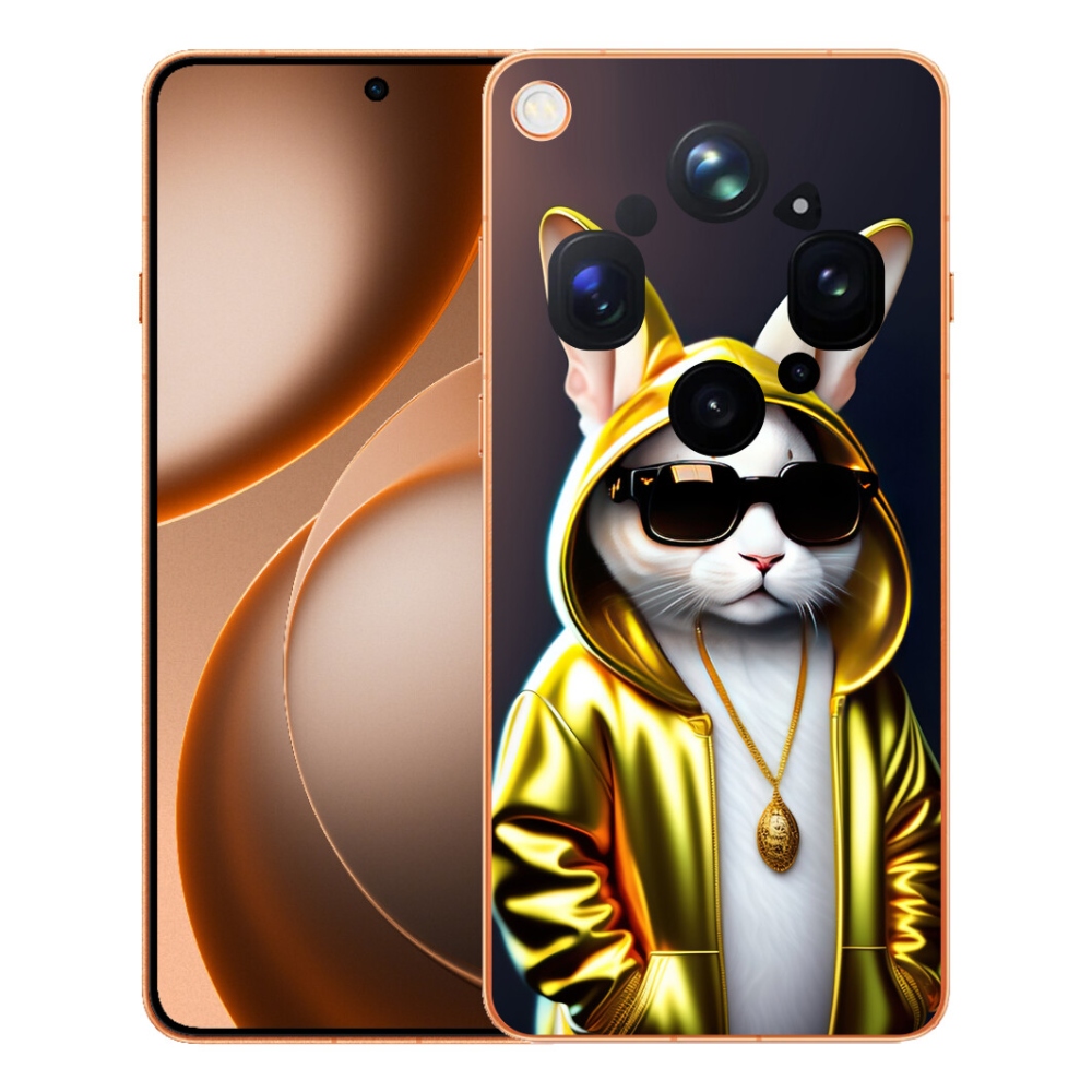 mmCase gél tok az Oppo Find X9 Ultra-hoz – macska főnök