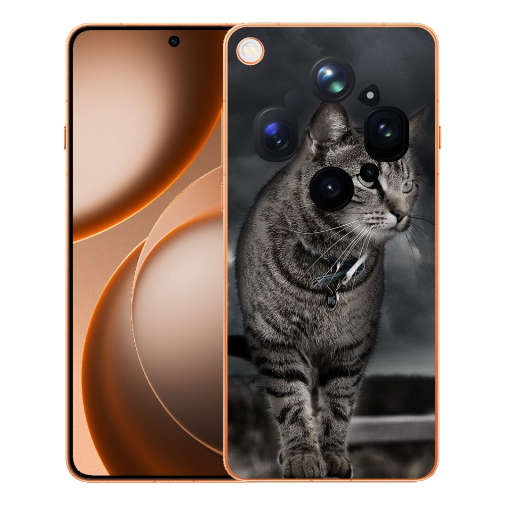 mmCase gél tok az Oppo Find X9 Ultra-hoz – macska