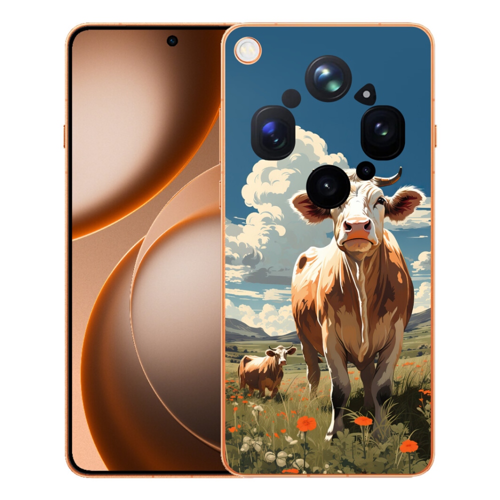 mmCase géltok az Oppo Find X9 Ultra-hoz – tehenek a réten