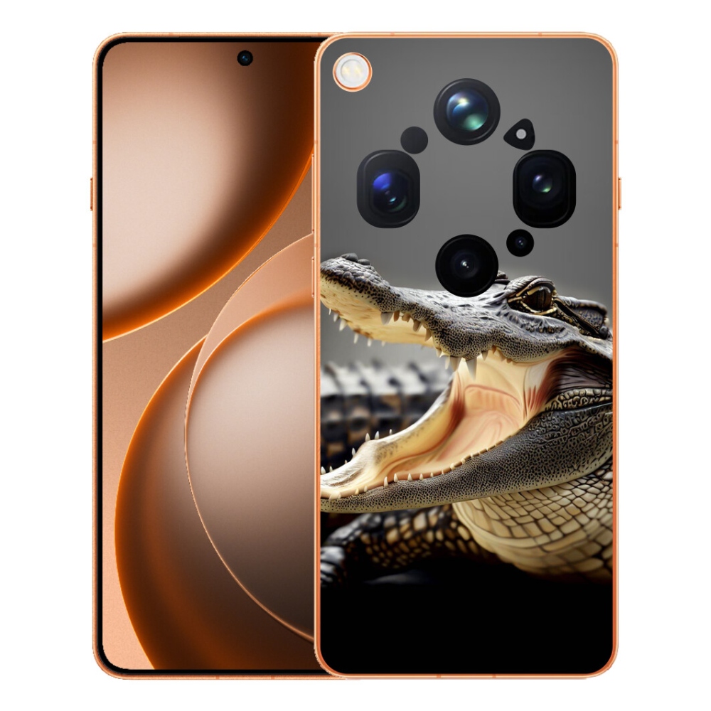 mmCase gélhuzat az Oppo Find X9 Ultra-hoz – krokodilminta