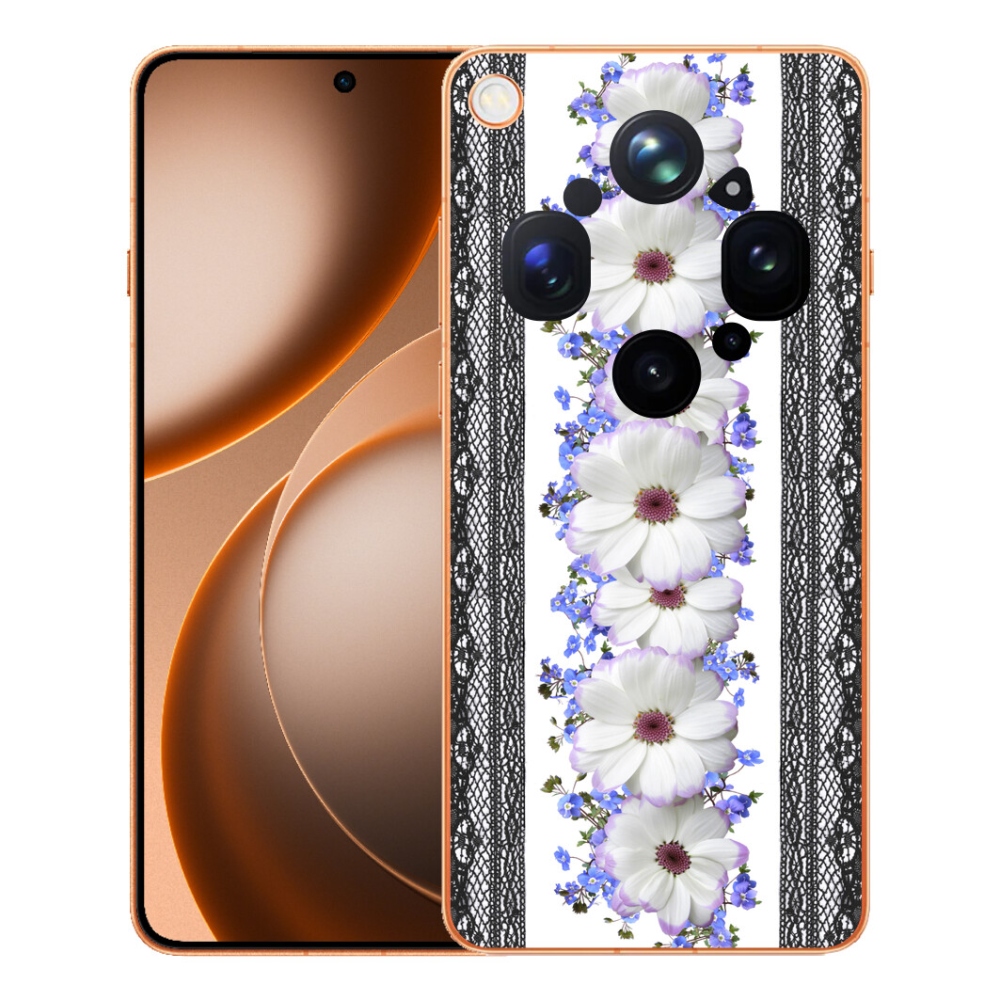 mmCase gél tok az Oppo Find X9 Ultra-hoz – virágok 8