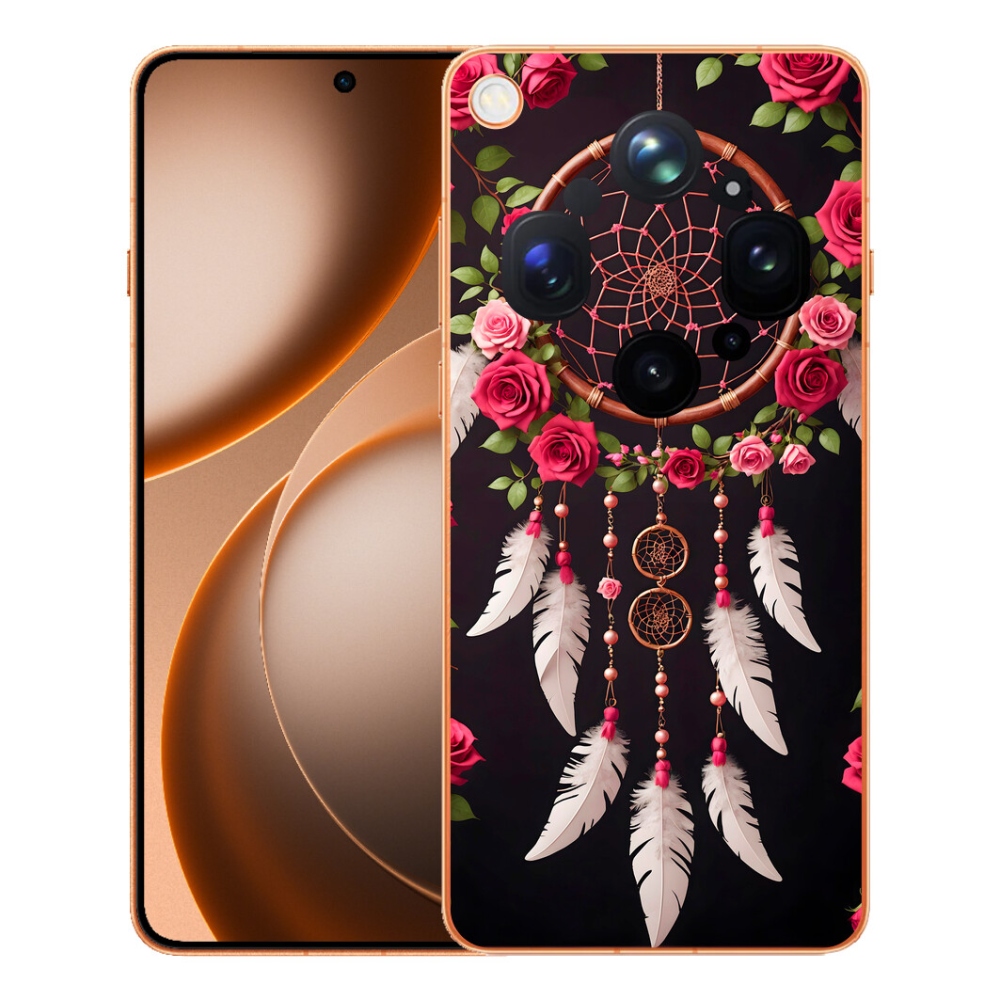 mmCase géltok az Oppo Find X9 Ultra-hoz – álomfogó rózsákkal