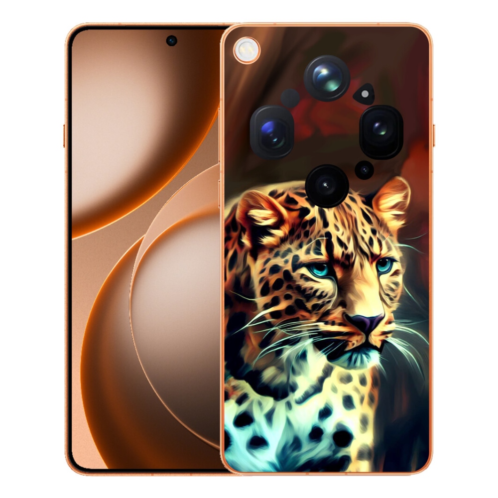 mmCase géltok az Oppo Find X9 Ultra-hoz – leopárdminta
