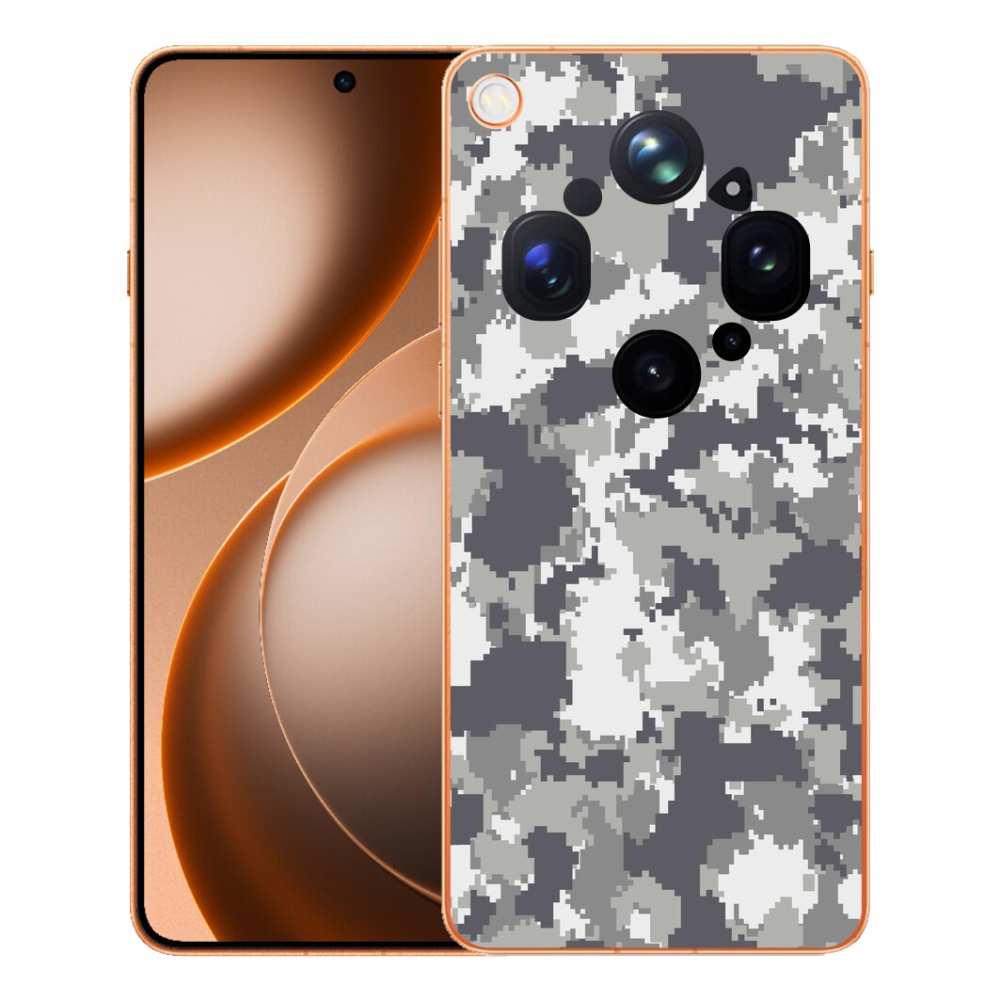 mmCase gél tok az Oppo Find X9 Ultra-hoz – kamuflázs mintás 2