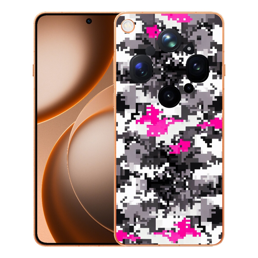 mmCase gél tok az Oppo Find X9 Ultra-hoz – kamuflázs mintás 4