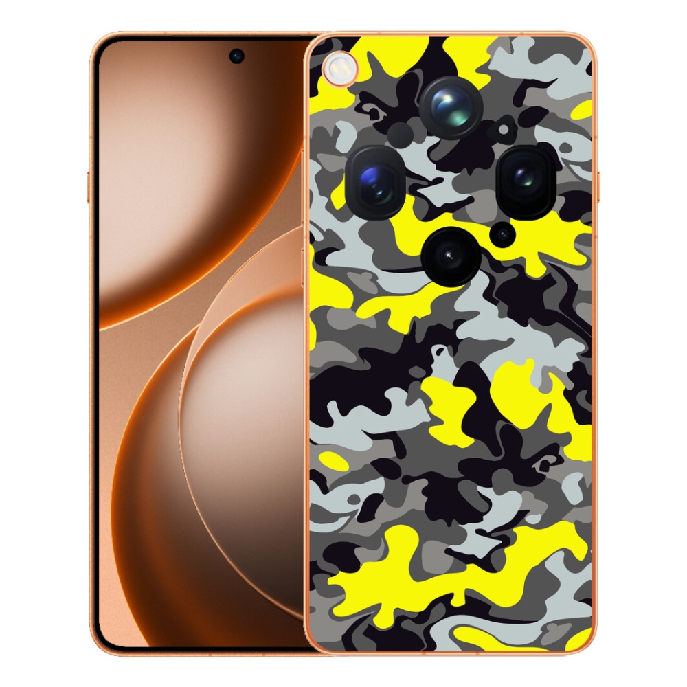 mmCase gél tok az Oppo Find X9 Ultra-hoz – kamuflázs mintás 6