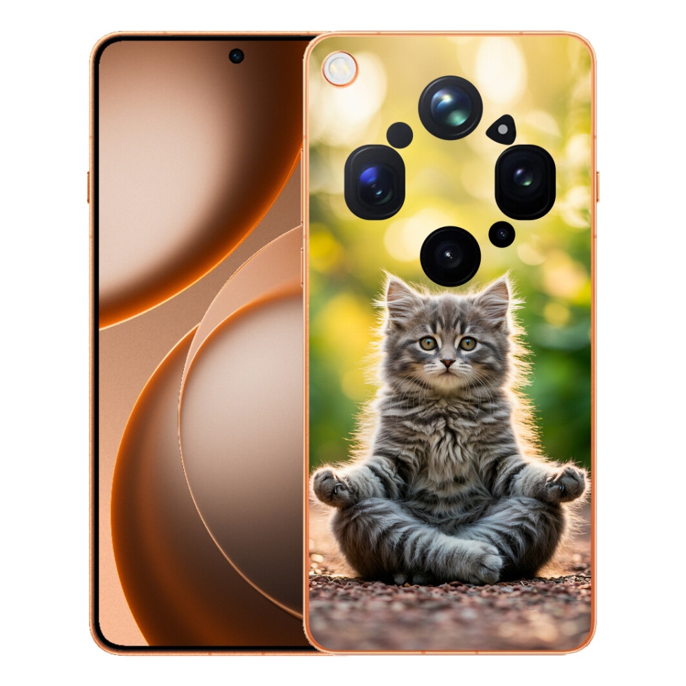 mmCase géltok az Oppo Find X9 Ultra-hoz – meditáló cica