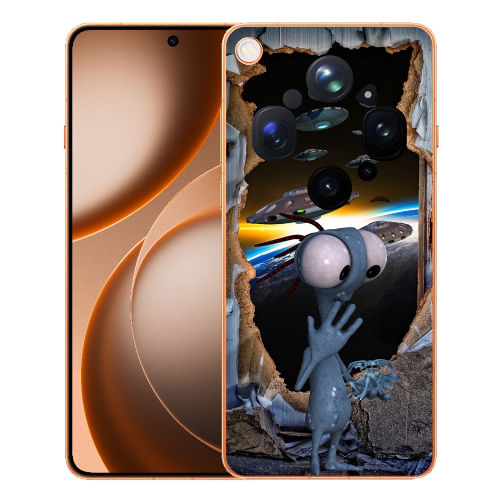 mmCase gél tok az Oppo Find X9 Ultra-hoz – földönkívüli