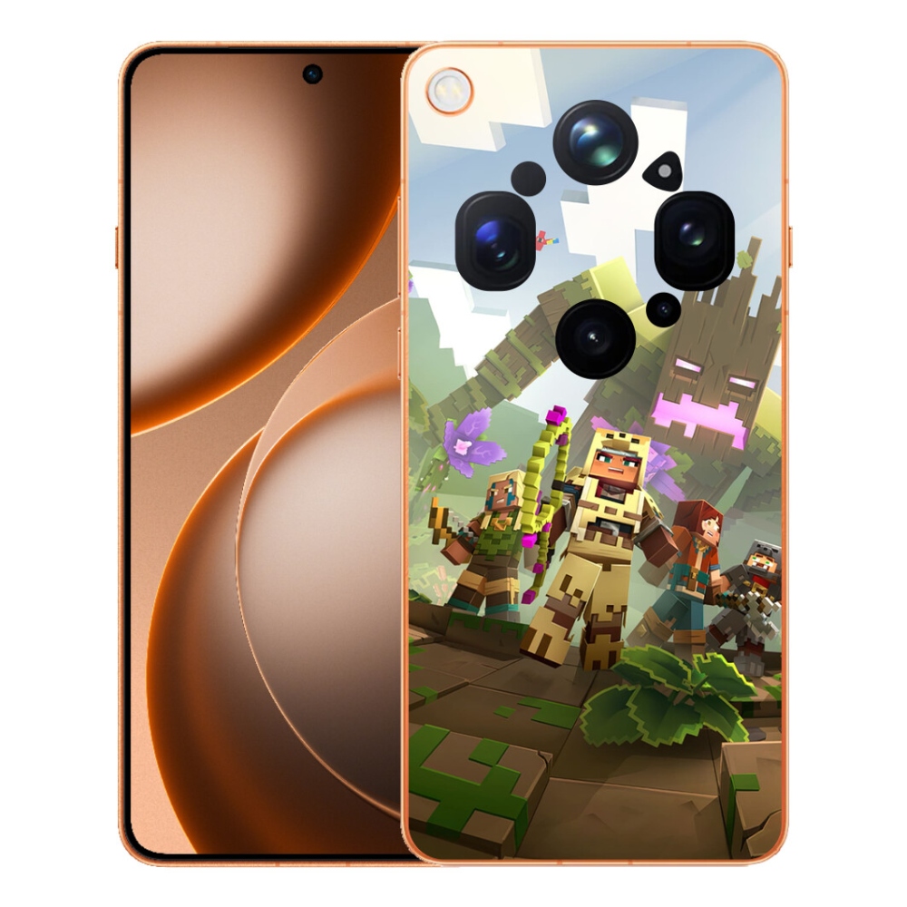 mmCase gél tok az Oppo Find X9 Ultra-hoz – Minecraft 1