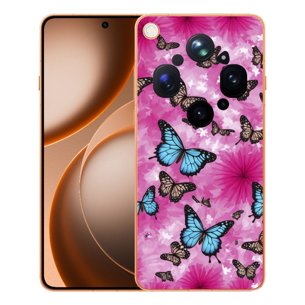 mmCase géltok az Oppo Find X9 Ultra-hoz – pillangókert