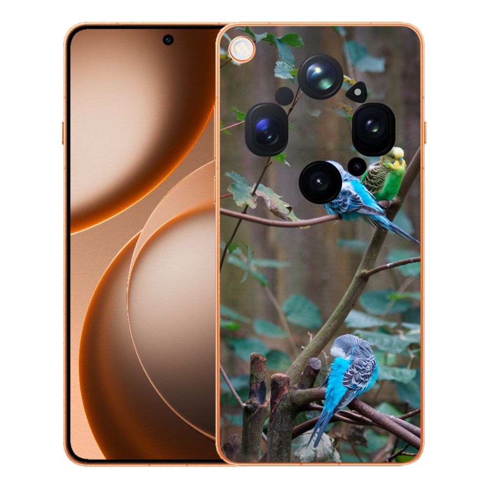 mmCase géltok az Oppo Find X9 Ultra-hoz – papagájok egy ágon