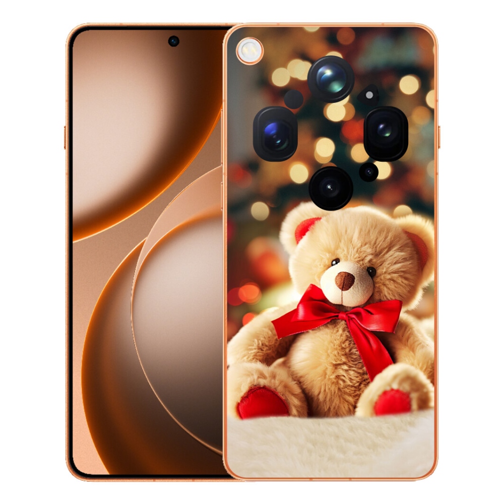 mmCase gél tok az Oppo Find X9 Ultra-hoz – plüss mackó