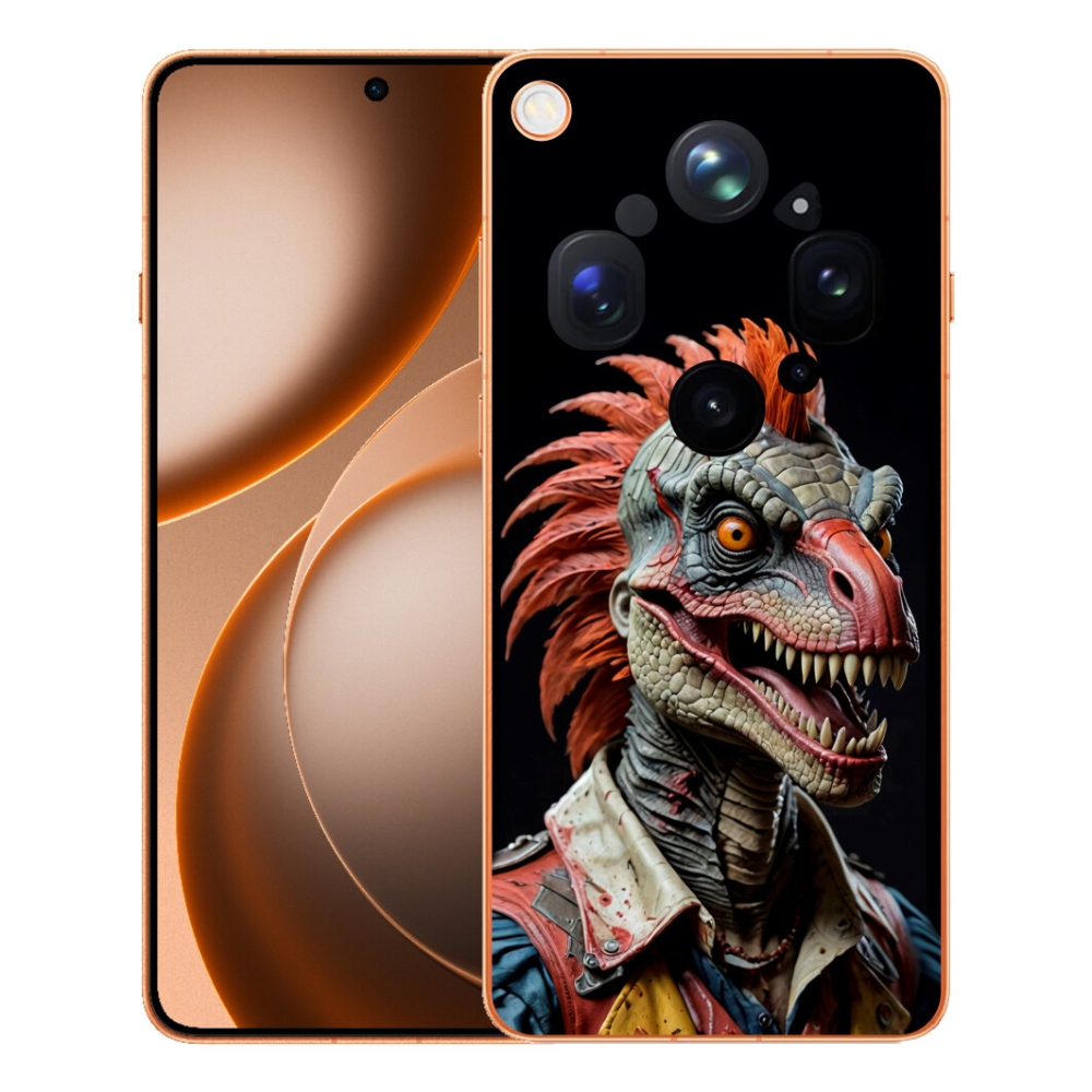 mmCase géltok az Oppo Find X9 Ultra-hoz – punk dinoszaurusz