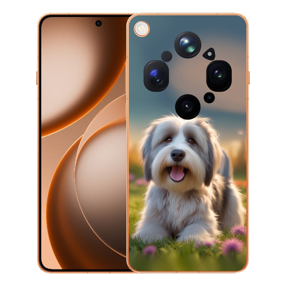 mmCase gél tok az Oppo Find X9 Ultra-hoz – aranyos havannai kutyus