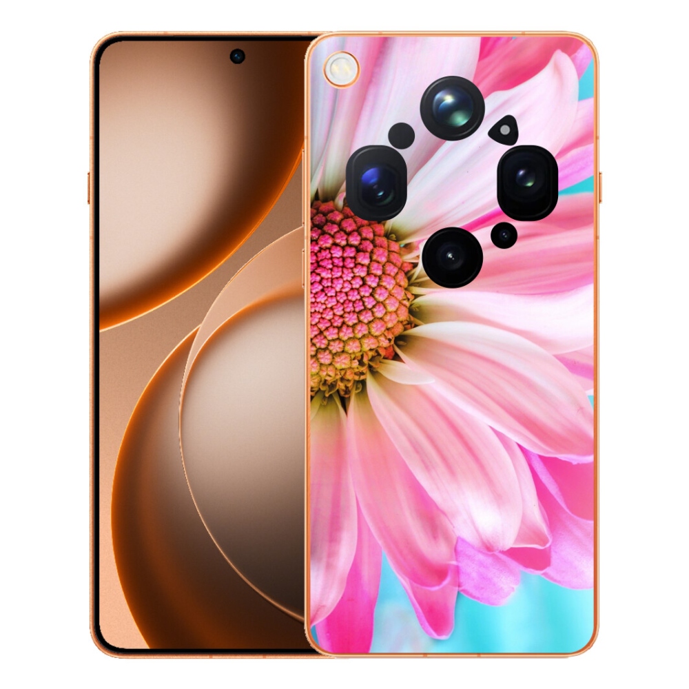 mmCase géltok az Oppo Find X9 Ultra-hoz – rózsaszín virág
