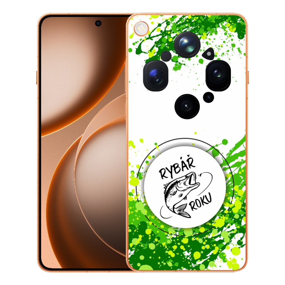 mmCase géltok az Oppo Find X9 Ultra-hoz – „Az év horgásza” fehér háttérrel