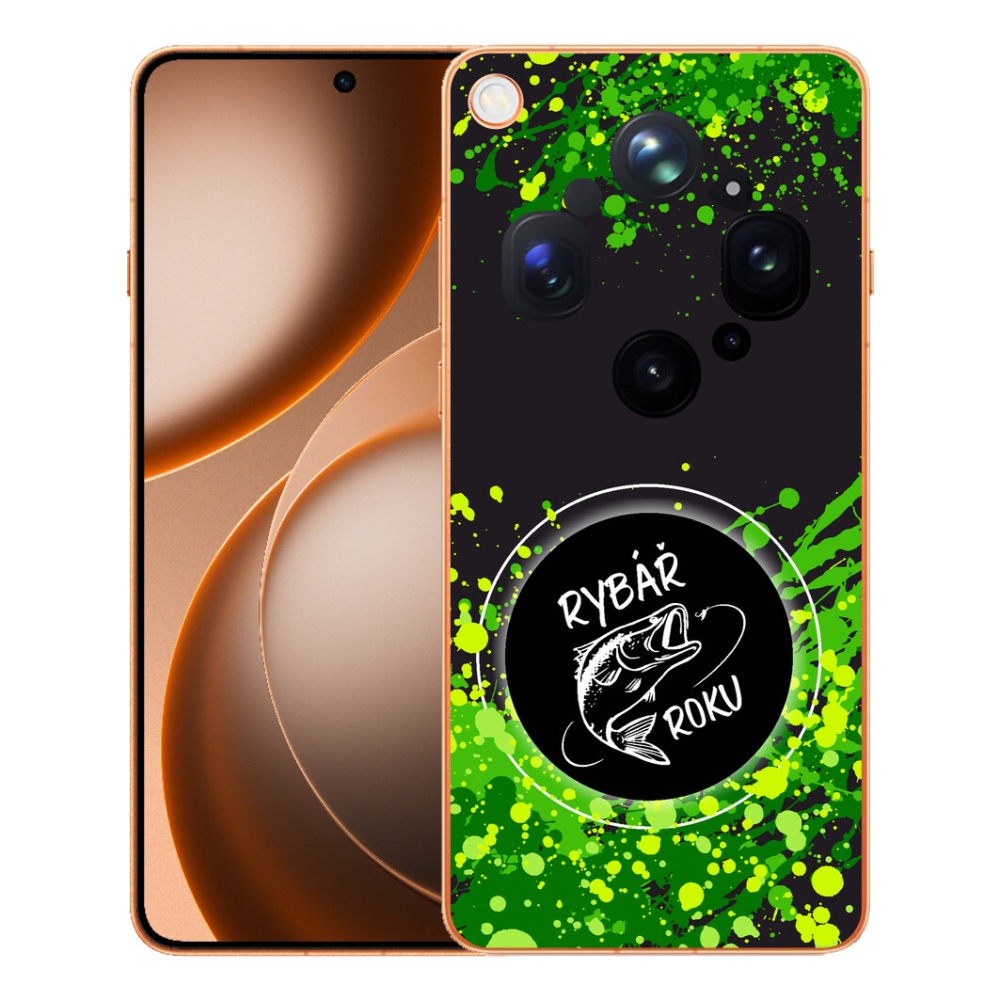 mmCase géltok az Oppo Find X9 Ultra-hoz – „Az év horgásza” fekete háttérrel