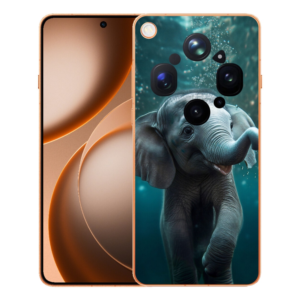 mmCase géltok az Oppo Find X9 Ultra-hoz – víz alatti elefántborjú