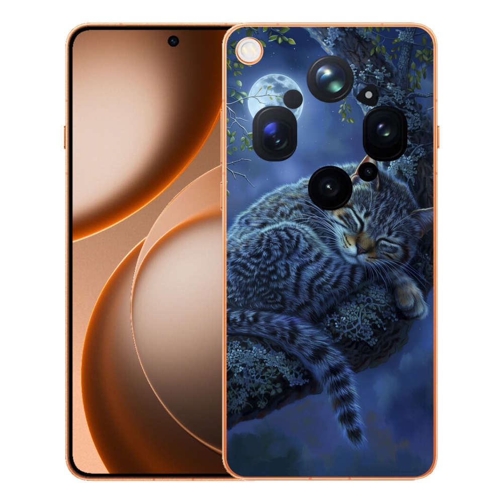 mmCase géltok az Oppo Find X9 Ultra-hoz – alvó macska