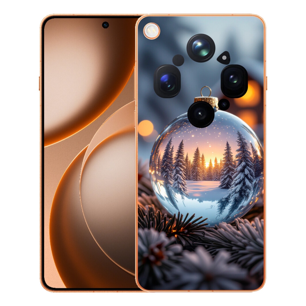 mmCase gélhuzat az Oppo Find X9 Ultra-hoz – karácsonyi dísz