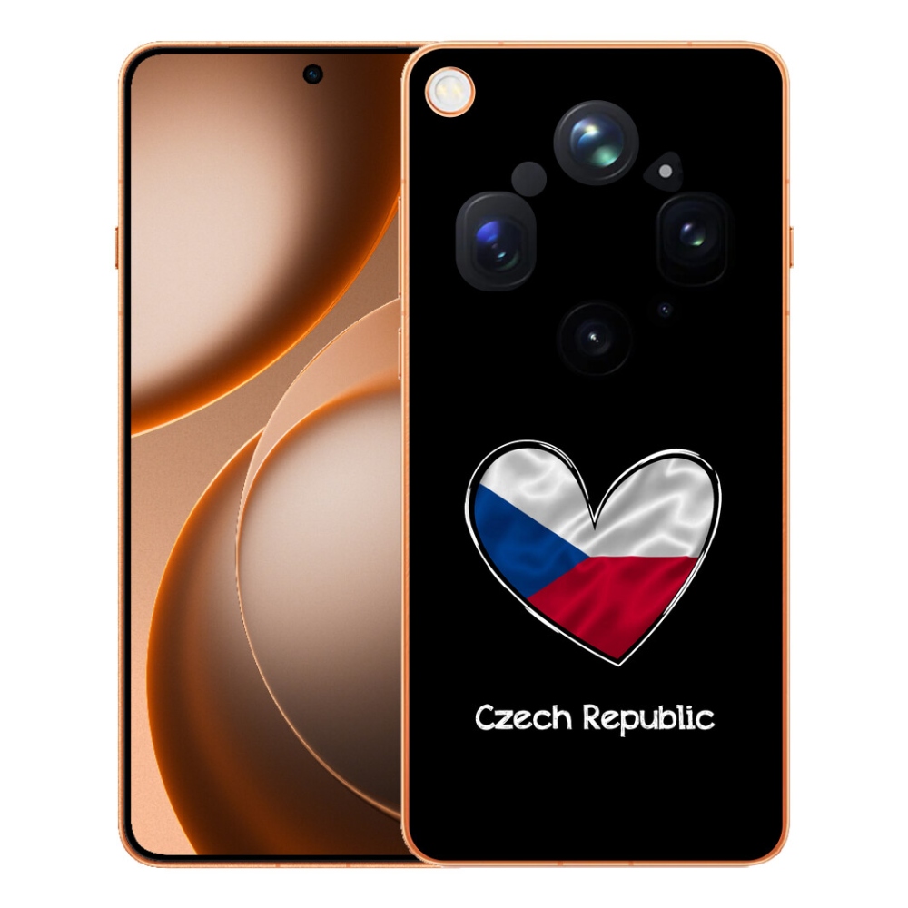 mmCase géltok az Oppo Find X9 Ultra-hoz – zászló, szív, fekete háttér
