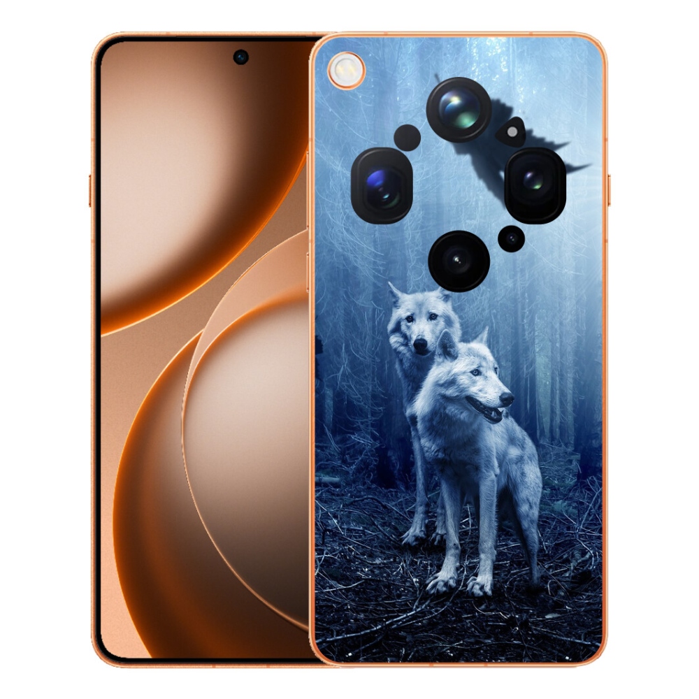 mmCase géltok az Oppo Find X9 Ultra-hoz – farkasok az erdőben