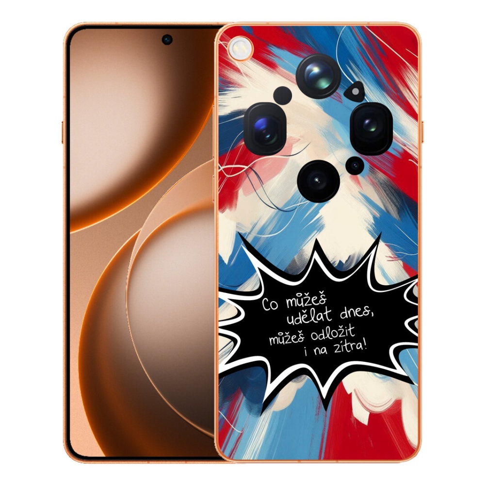 mmCase géltok az Oppo Find X9 Ultra-hoz – vicces felirat, 9, fekete háttér