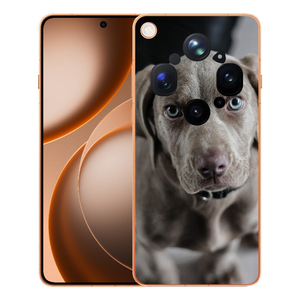 mmCase gél tok az Oppo Find X9 Ultra-hoz – weimari vizsla