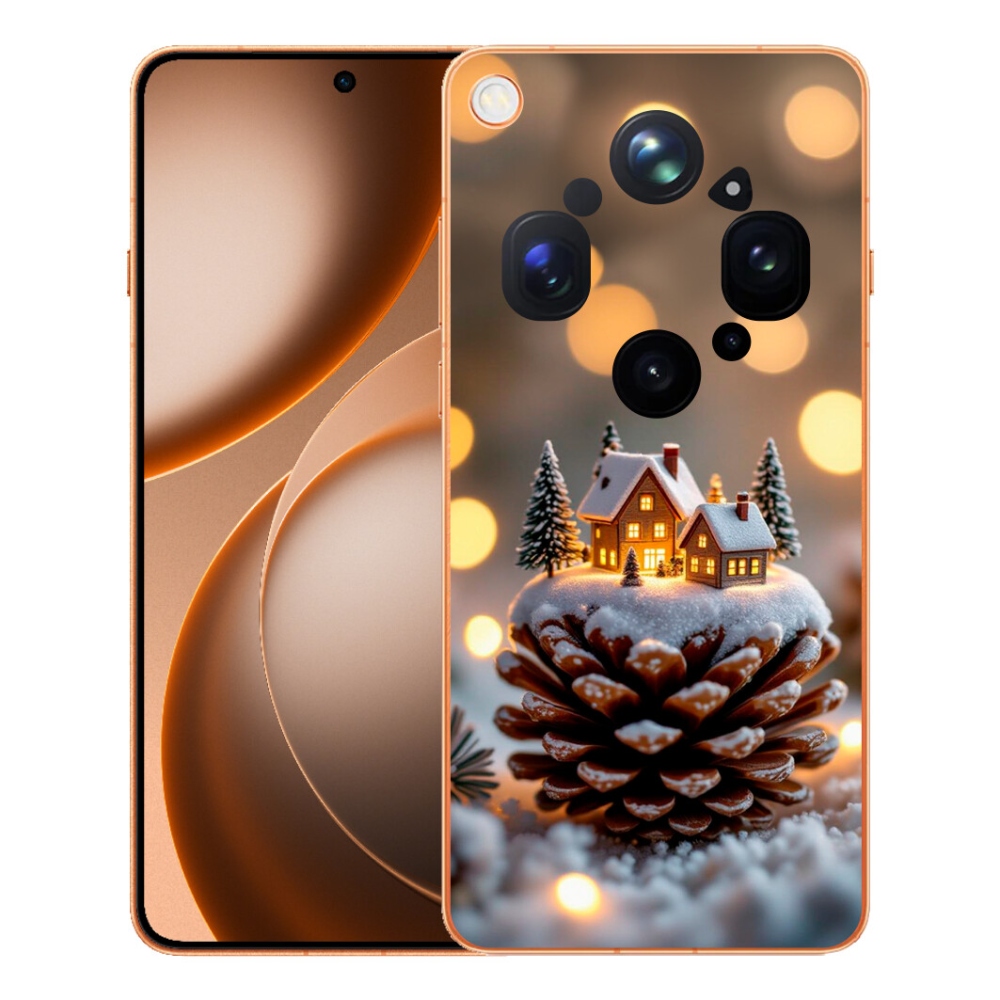 mmCase gél tok az Oppo Find X9 Ultra-hoz – téli falu