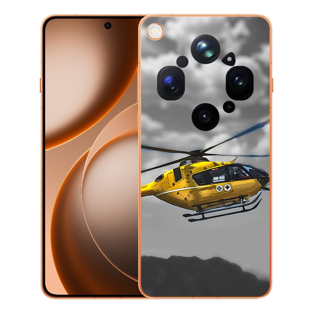mmCase géltok az Oppo Find X9 Ultra-hoz – sárga helikopter