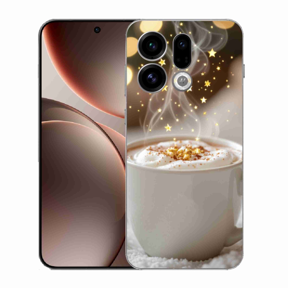 Gél borítás mmCase az Oppo Find X9-hez - Karácsonyi forró ital
